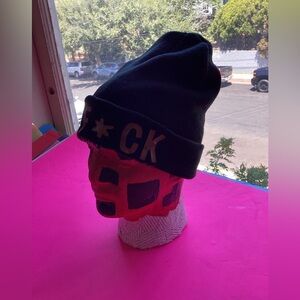 Copper Branch Fu$k cruelty to animal beanie